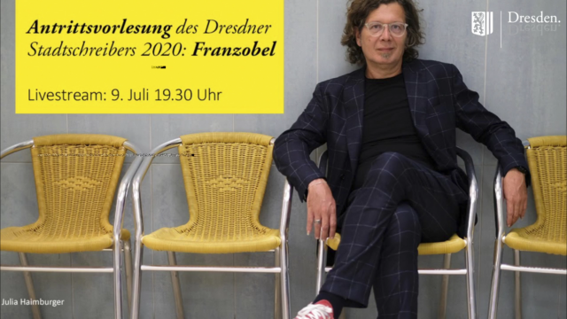Thumbnail Franzobel &#8211; Stadtschreiber 2020 Dresden